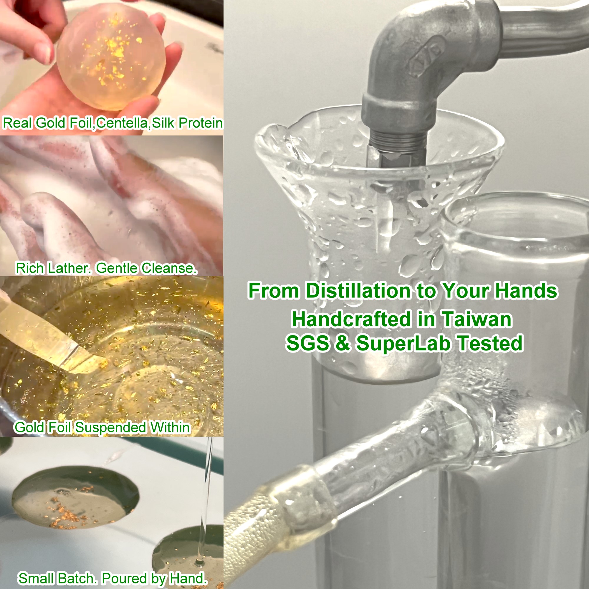 Artisan Soap Bar with Centella Asiatica Extract